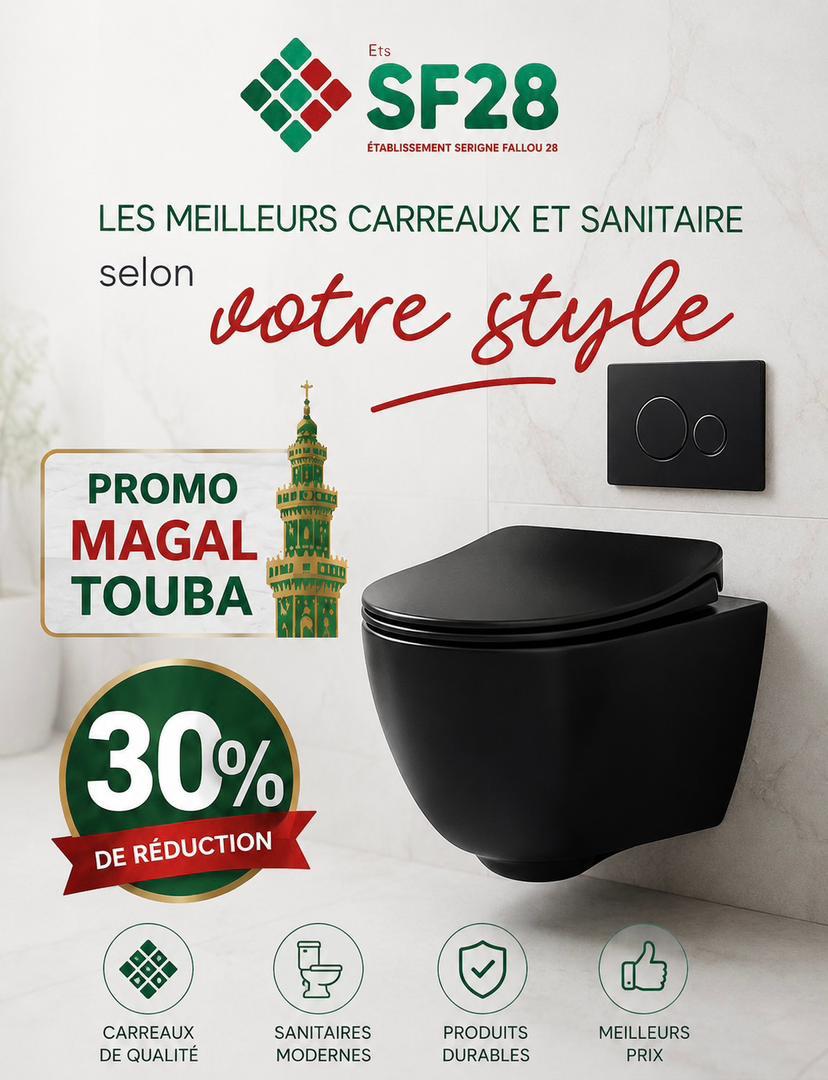 ETS Serigne Fallou 28-SANITAIRE| 0.0P| None